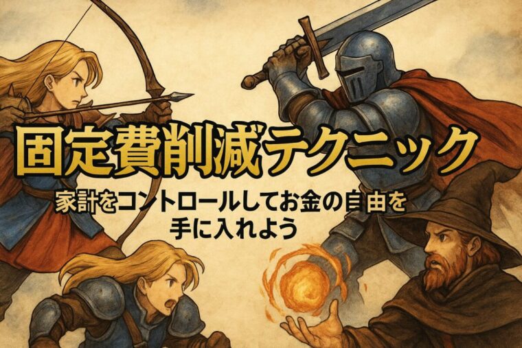 【完全保存版】お金の自由を手に入れる！年間30万円以上浮く固定費削減テクニックと失敗しない節約術