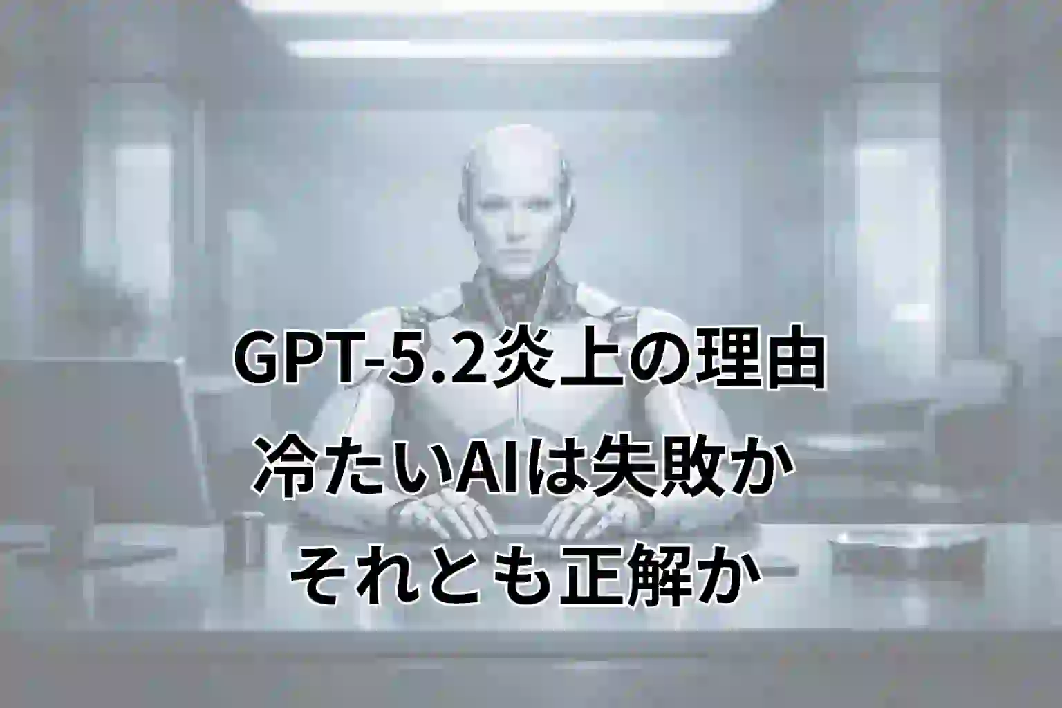 GPT-5.2が炎上した理由