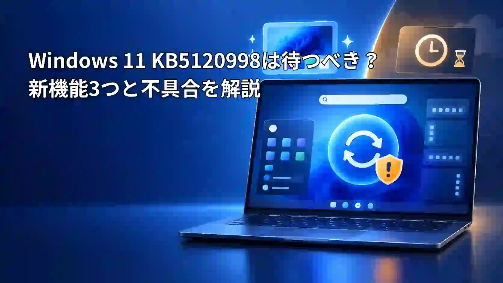 Windows 11 KB5120998は待つべき？新機能3つと不具合を解説